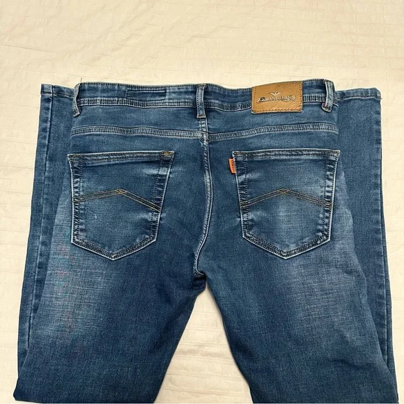 Armani jeans Blue Straight Jeans - Picture 8 of 9